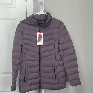 32 Degrees Women's Purple Plum Puffer Jacket Size M